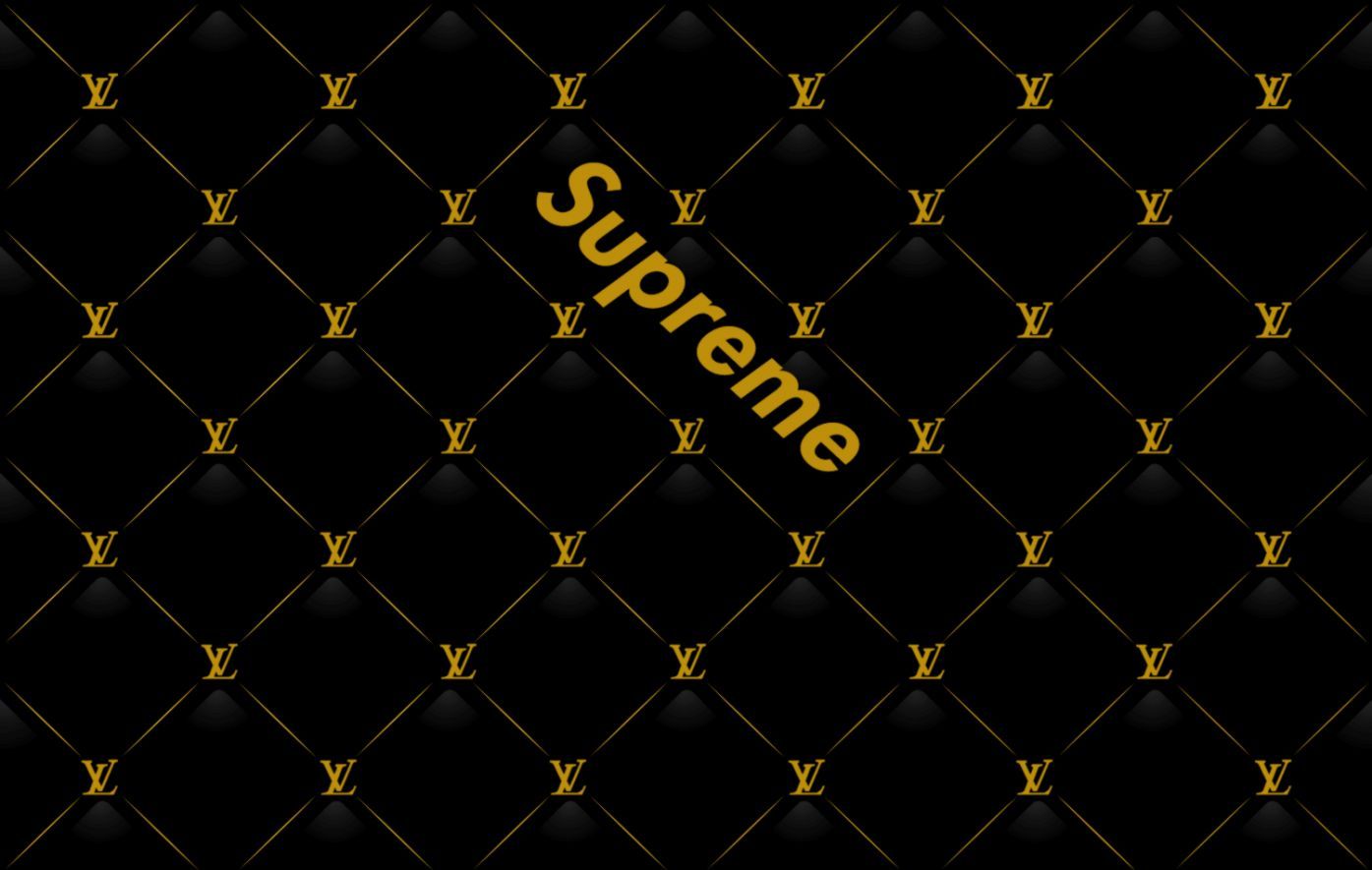 Louis Vuitton Supreme Print Wallpapers