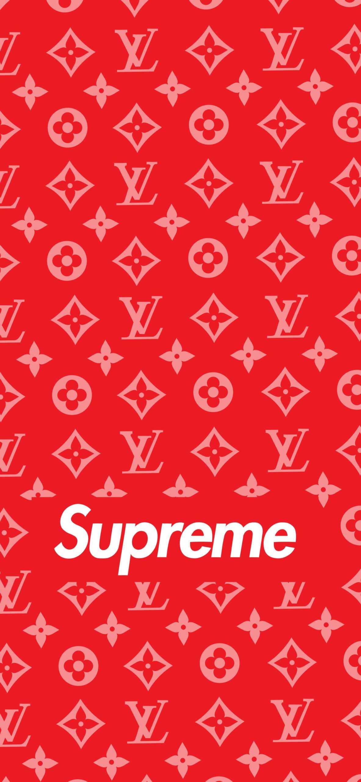 Louis Vuitton Supreme Print Wallpapers