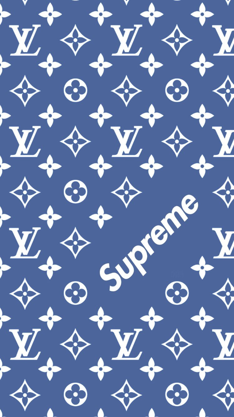 Louis Vuitton Supreme Logo Wallpapers
