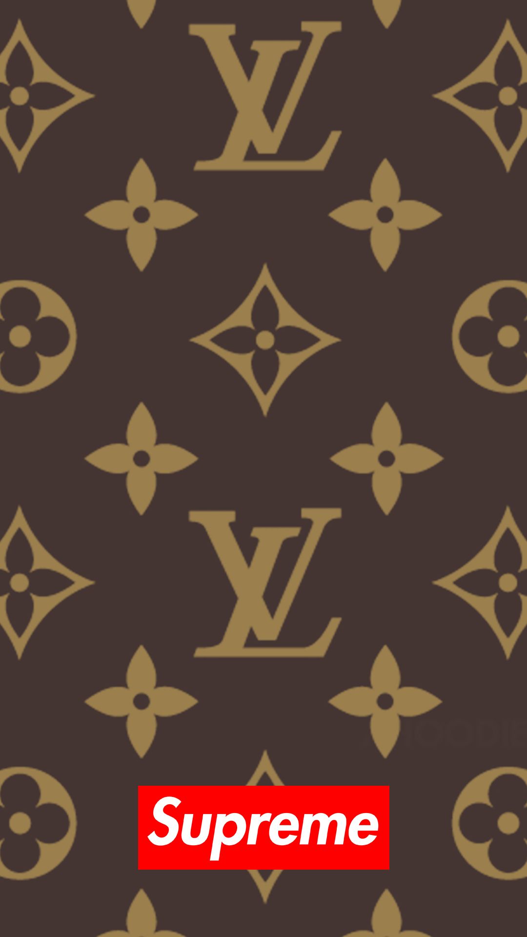 Louis Vuitton Supreme Logo Wallpapers