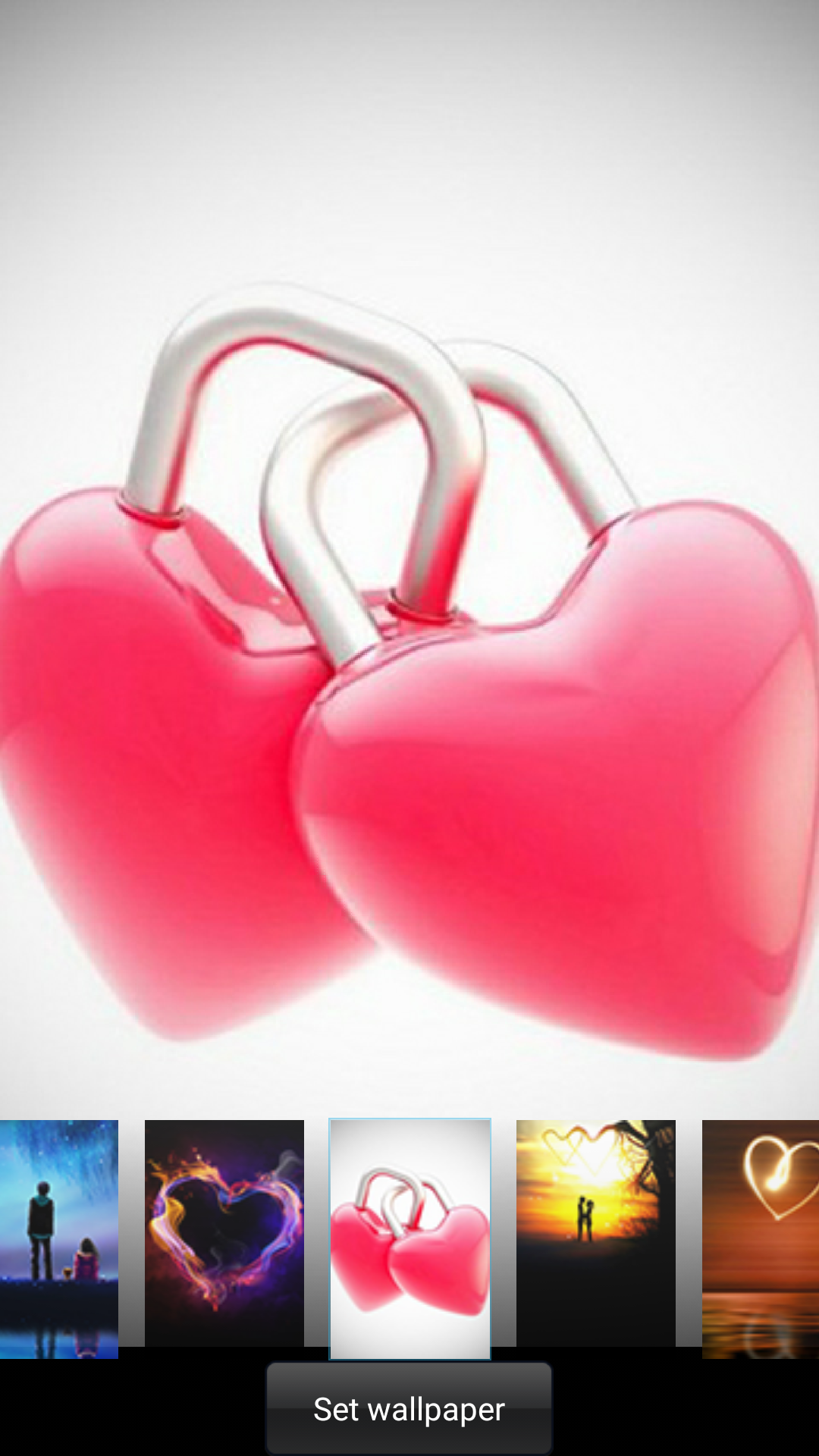 Love Lock Screen Wallpapers