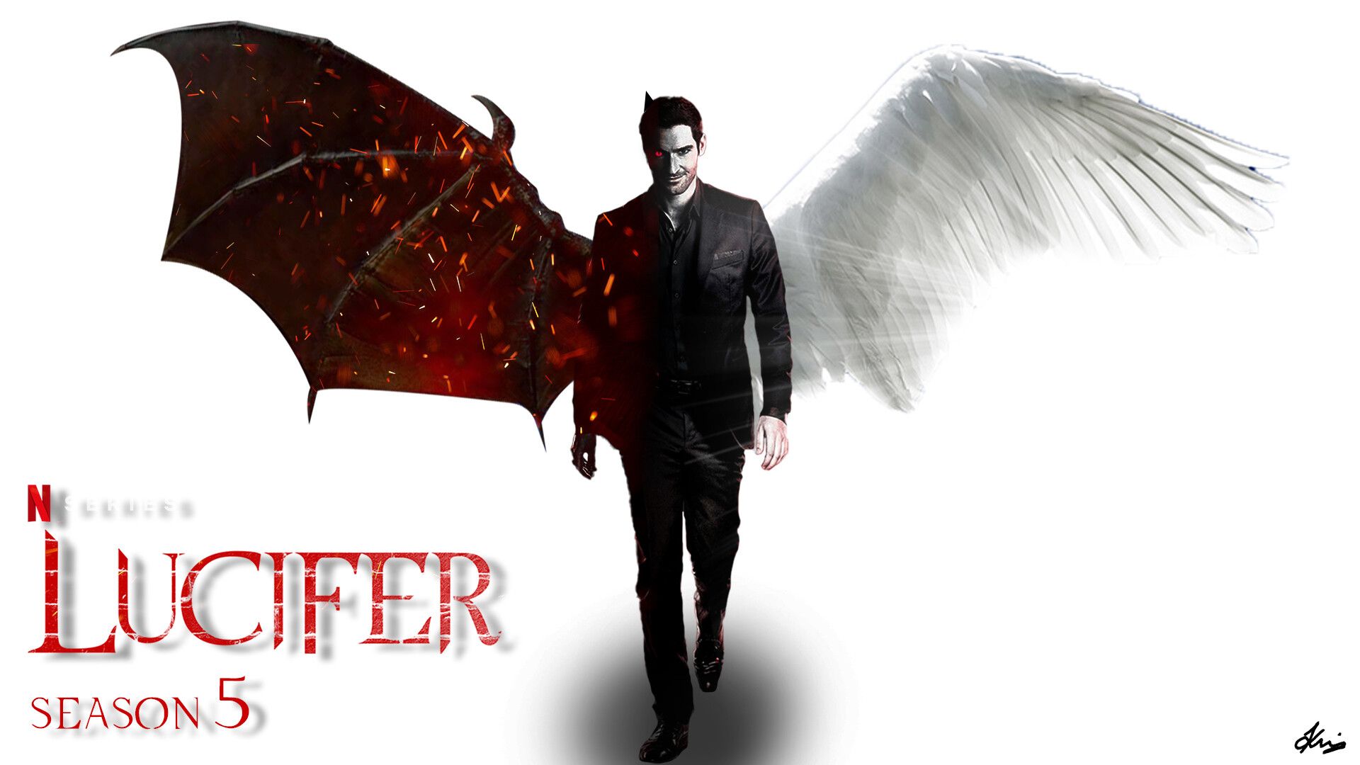 Lucifer Wings Wallpapers