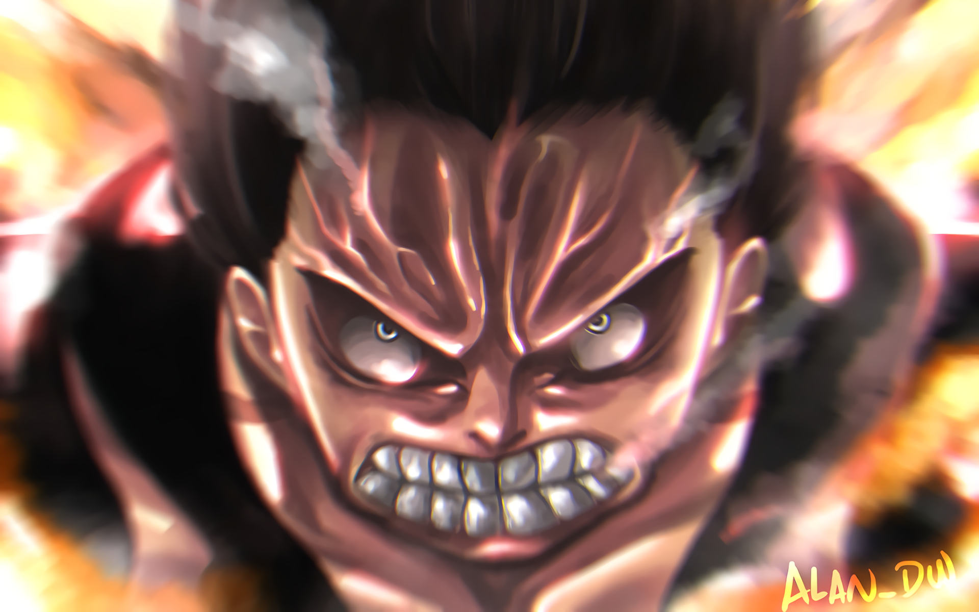 Luffy Angry Wallpapers