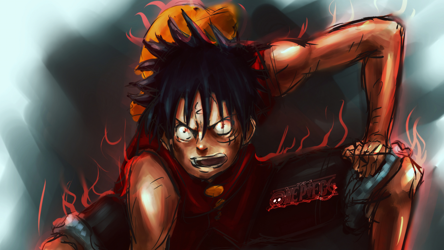 Luffy Angry Wallpapers