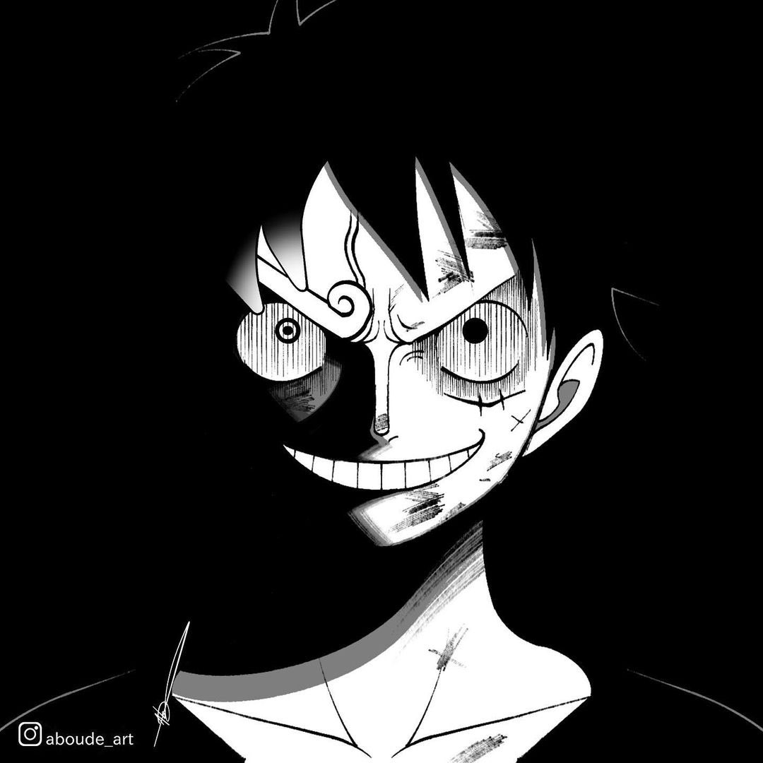 Luffy Black And White Wallpapers