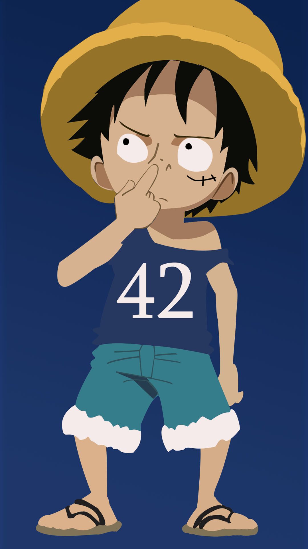 Luffy Funny Face Wallpapers