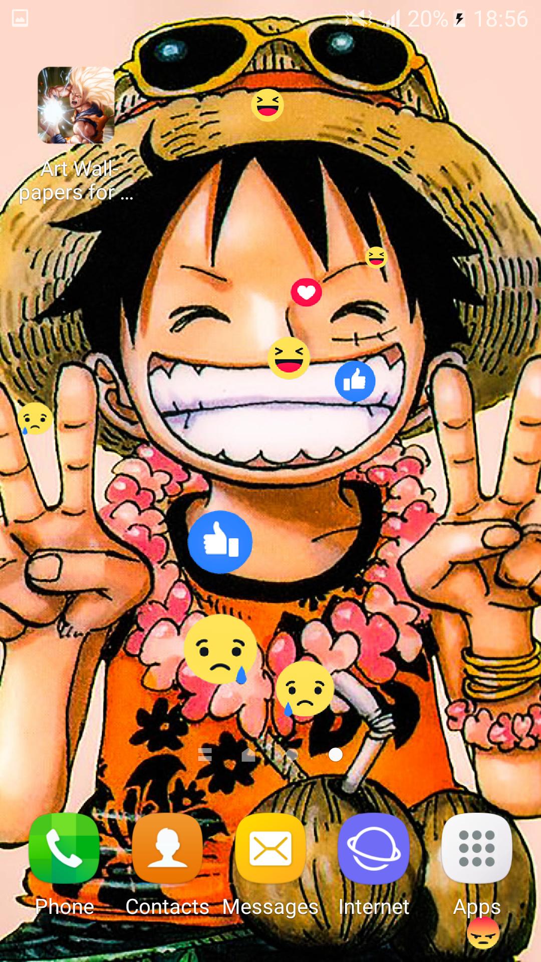 Luffy Funny Face Wallpapers