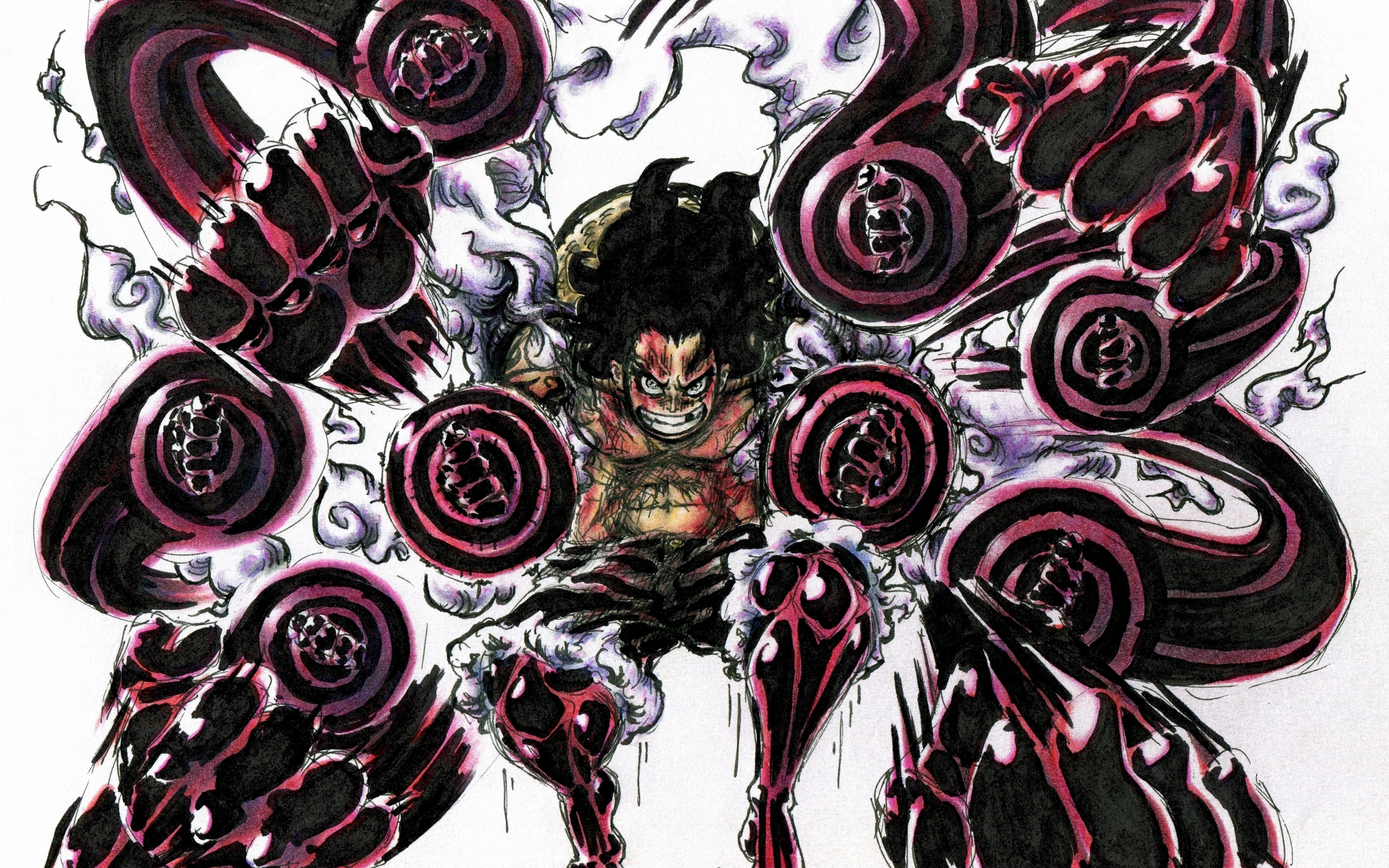 Luffy Gear 4 Wallpapers