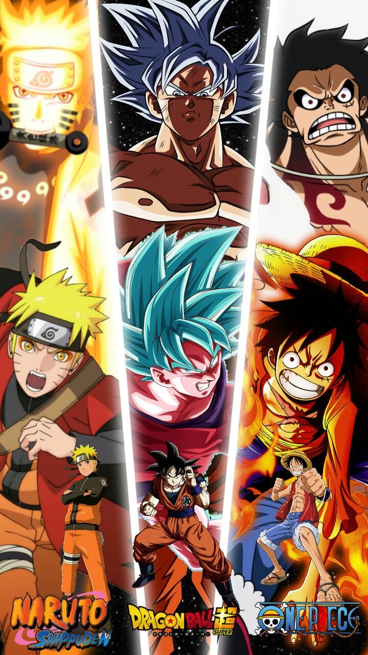 Luffy Goku Naruto Wallpapers