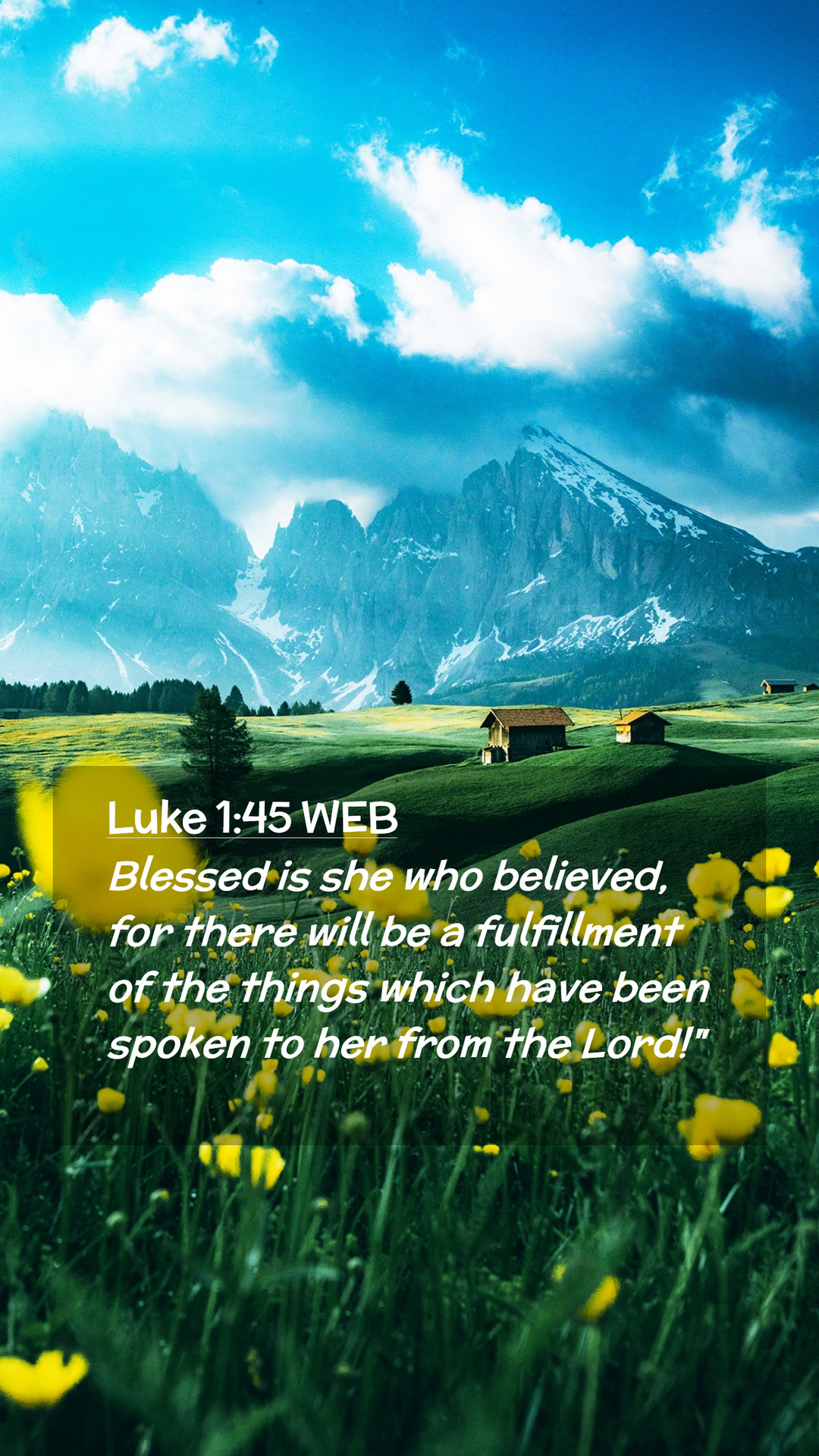 Luke 1 45 Wallpapers