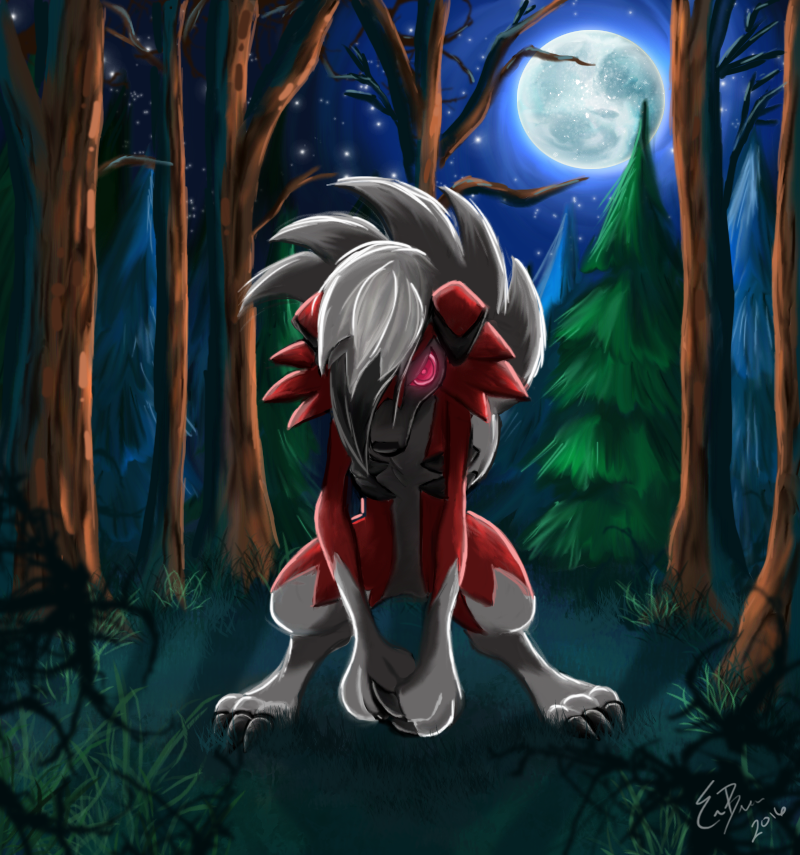 Lycanroc Midnight Wallpapers