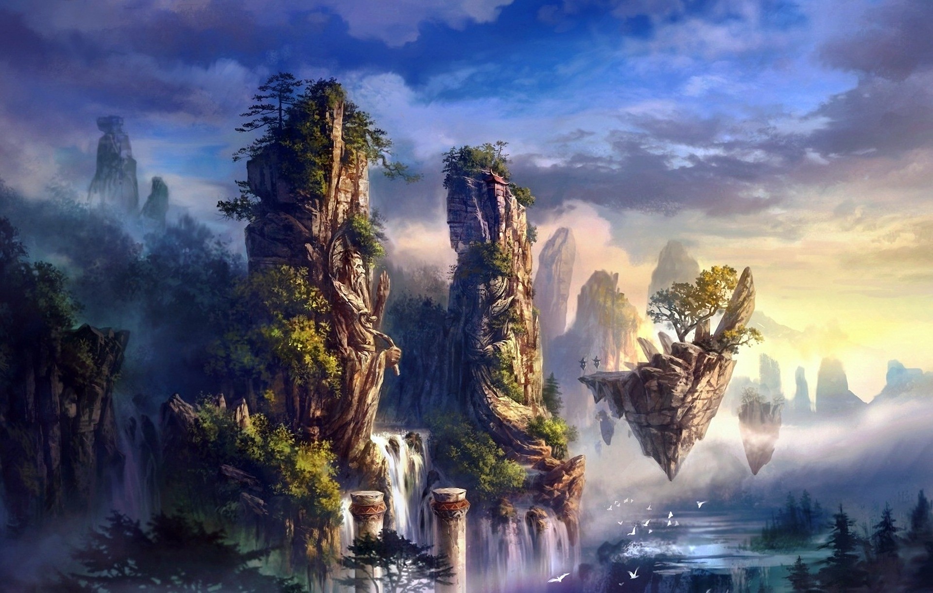 Magic Fantasy Landscapes Wallpapers