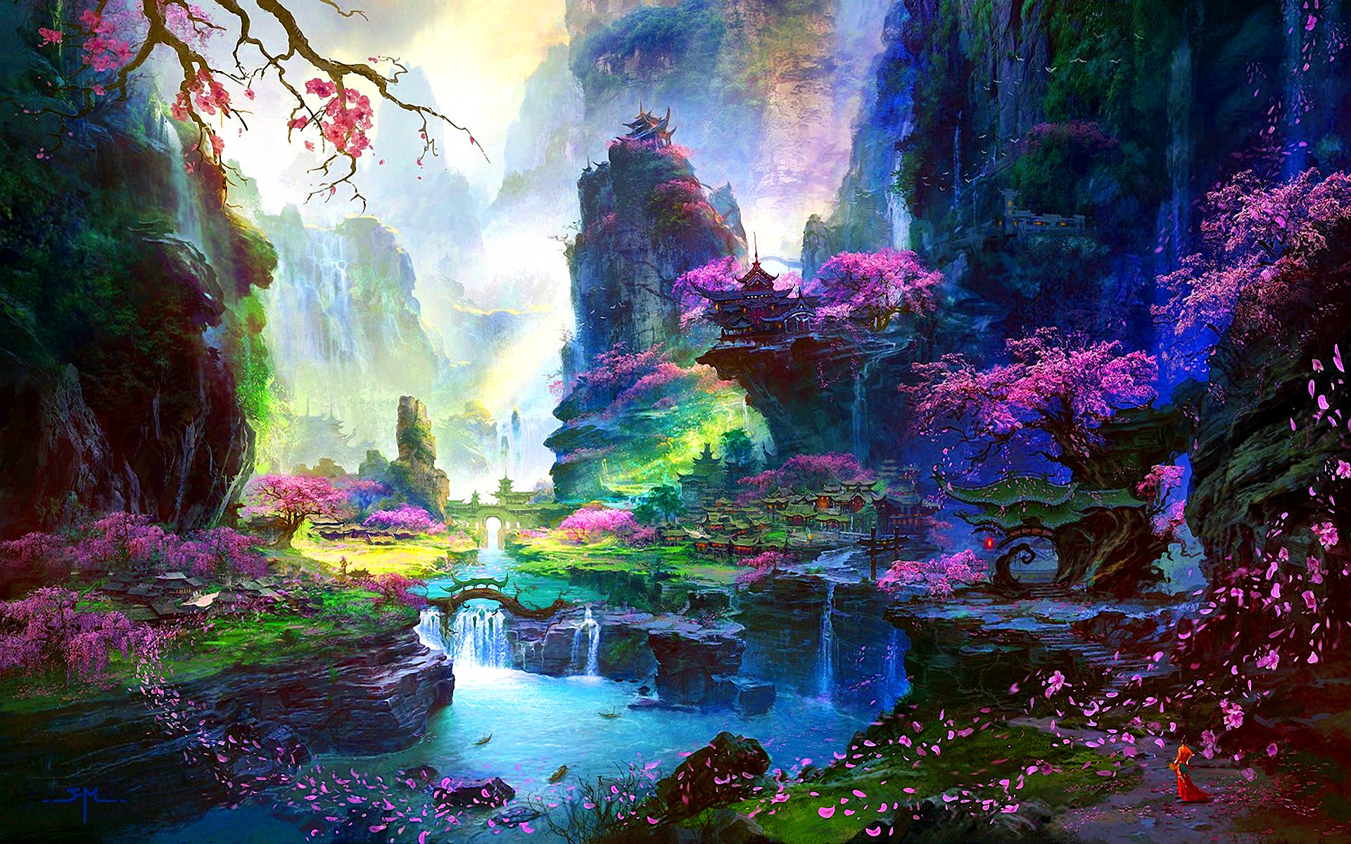Magic Fantasy Landscapes Wallpapers