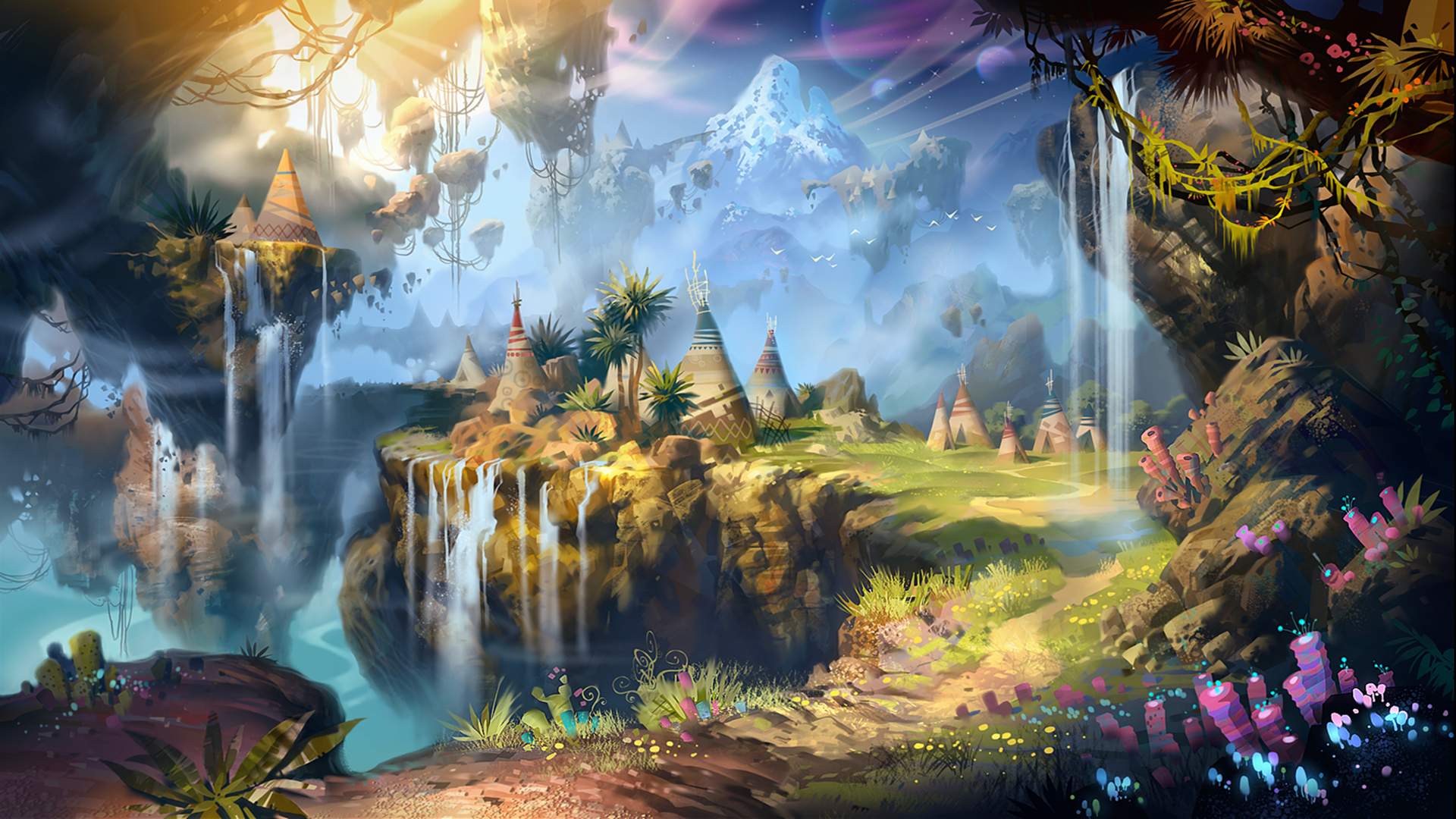 Magic Fantasy Landscapes Wallpapers