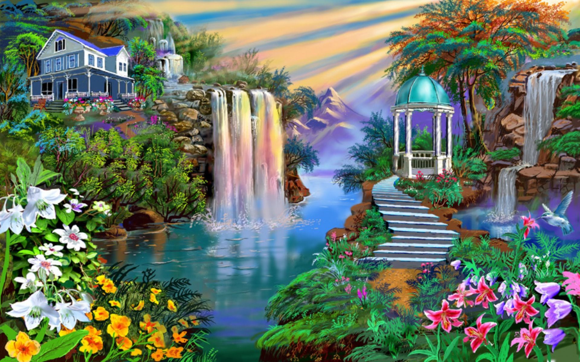 Magic Garden Wallpapers