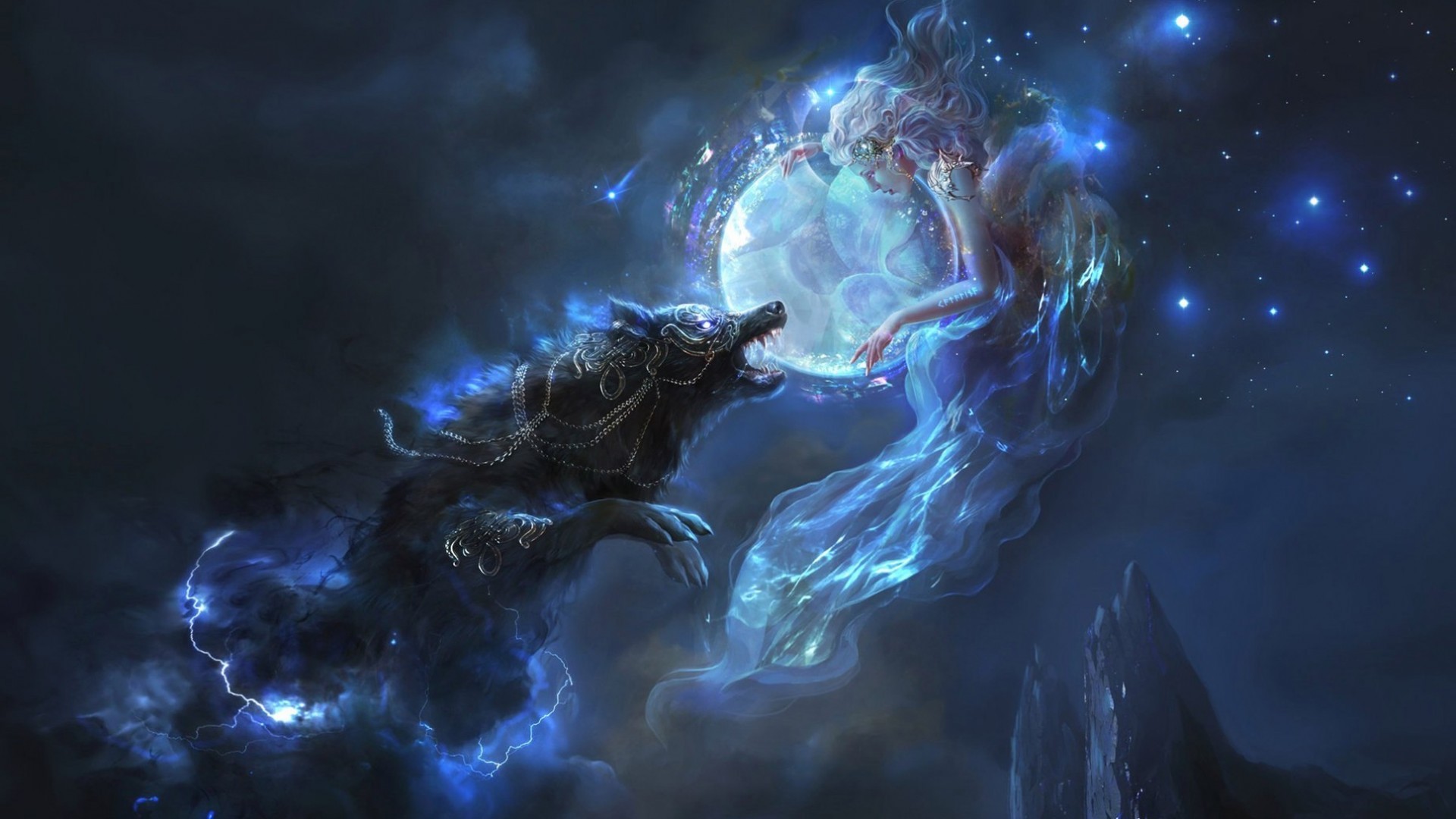 Magic Wolf Pictures Wallpapers