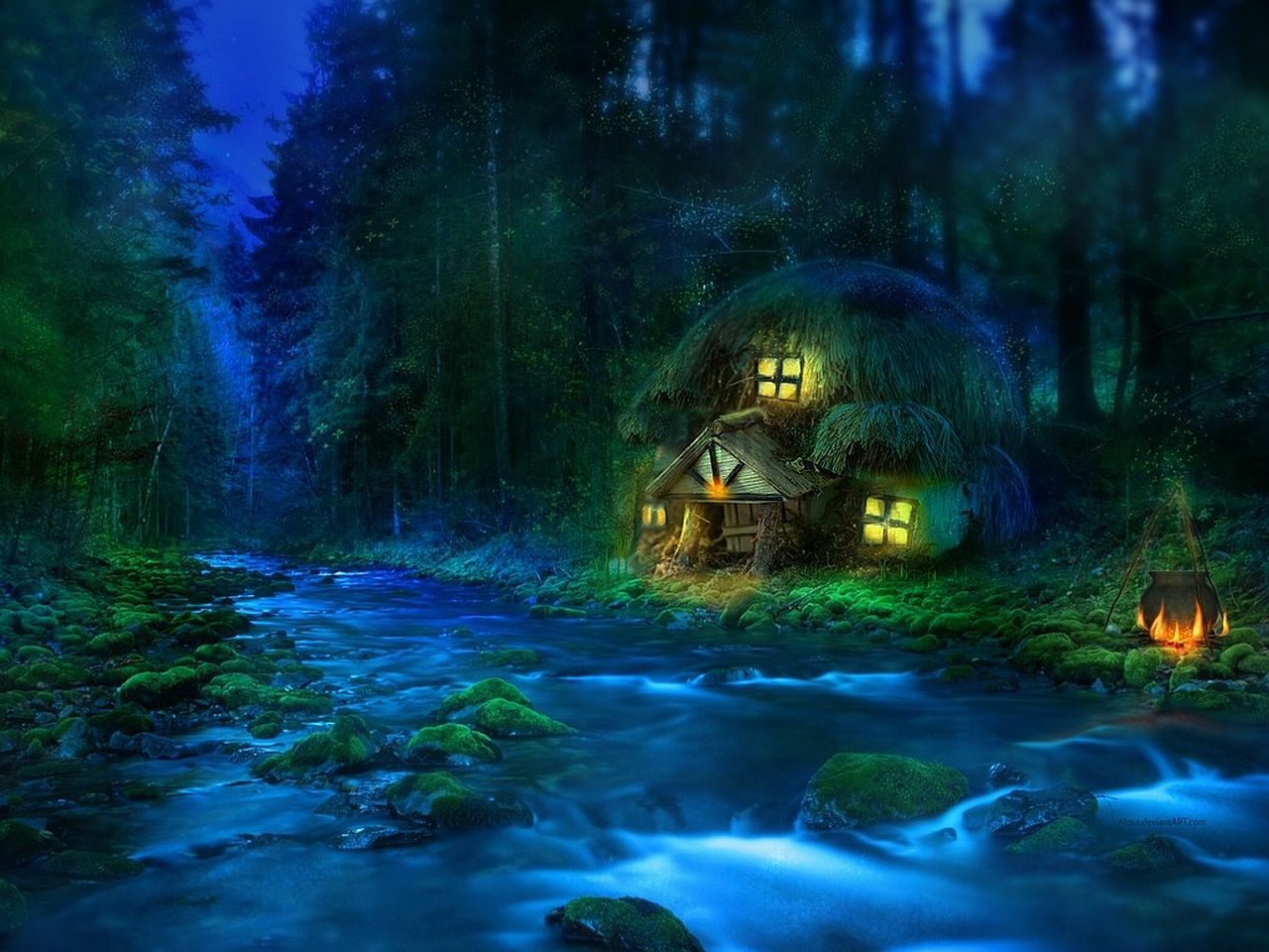 Magical Houses Wallpapers