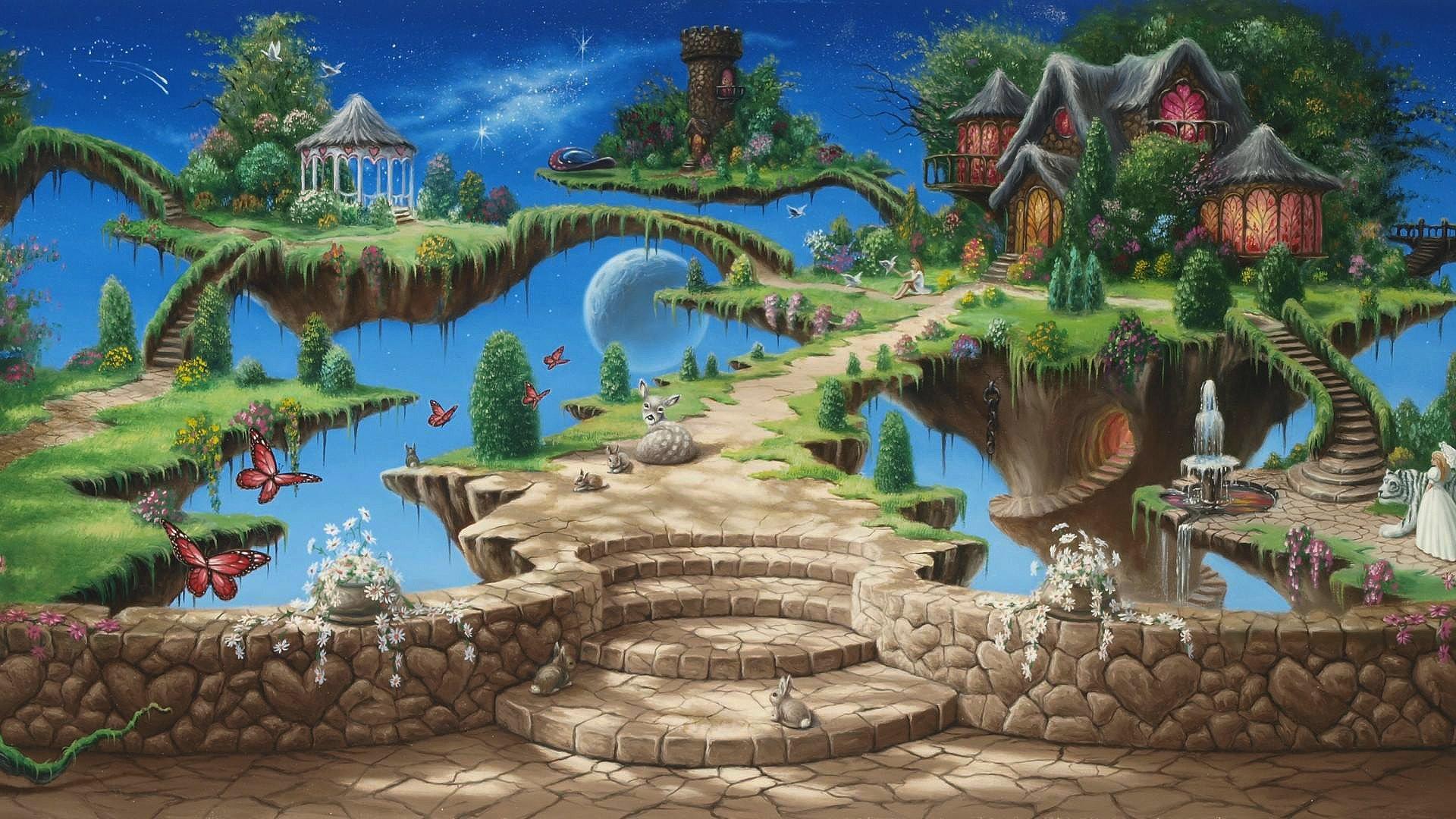 Magical Houses Wallpapers