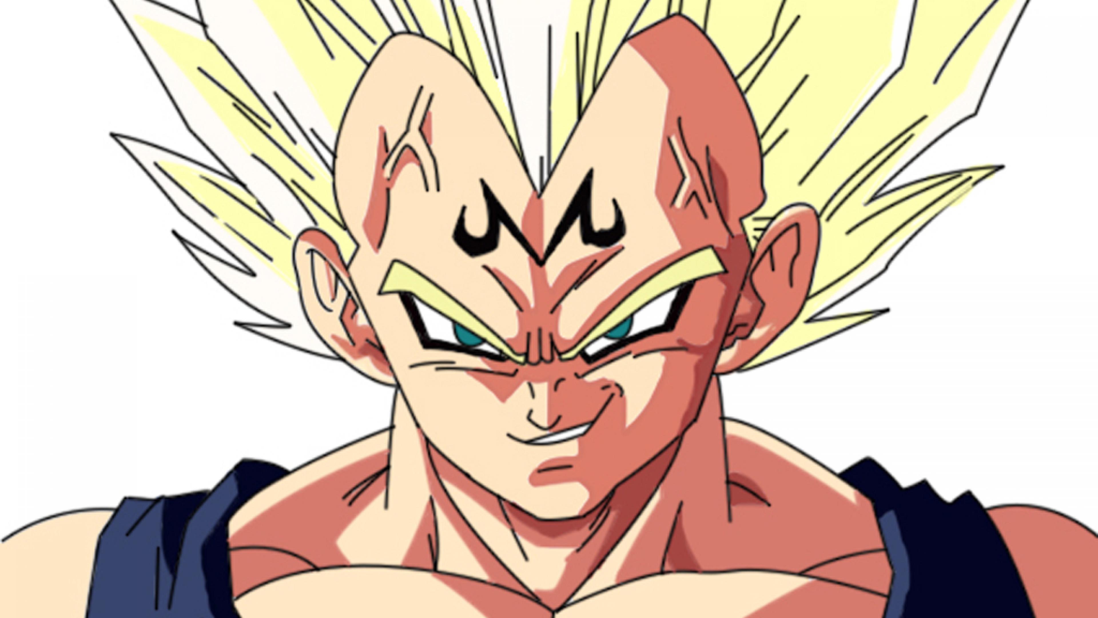 Majin Vegeta Smile Wallpapers