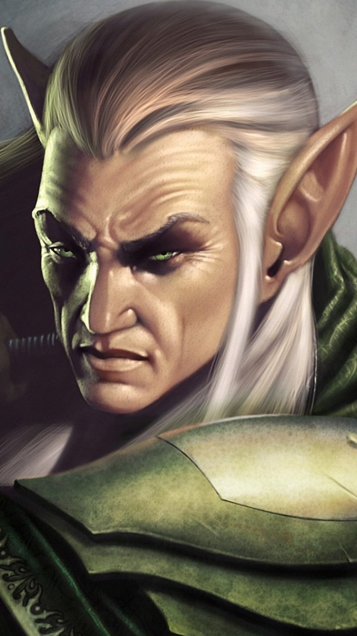 Male Elf White Hair Wallpapers