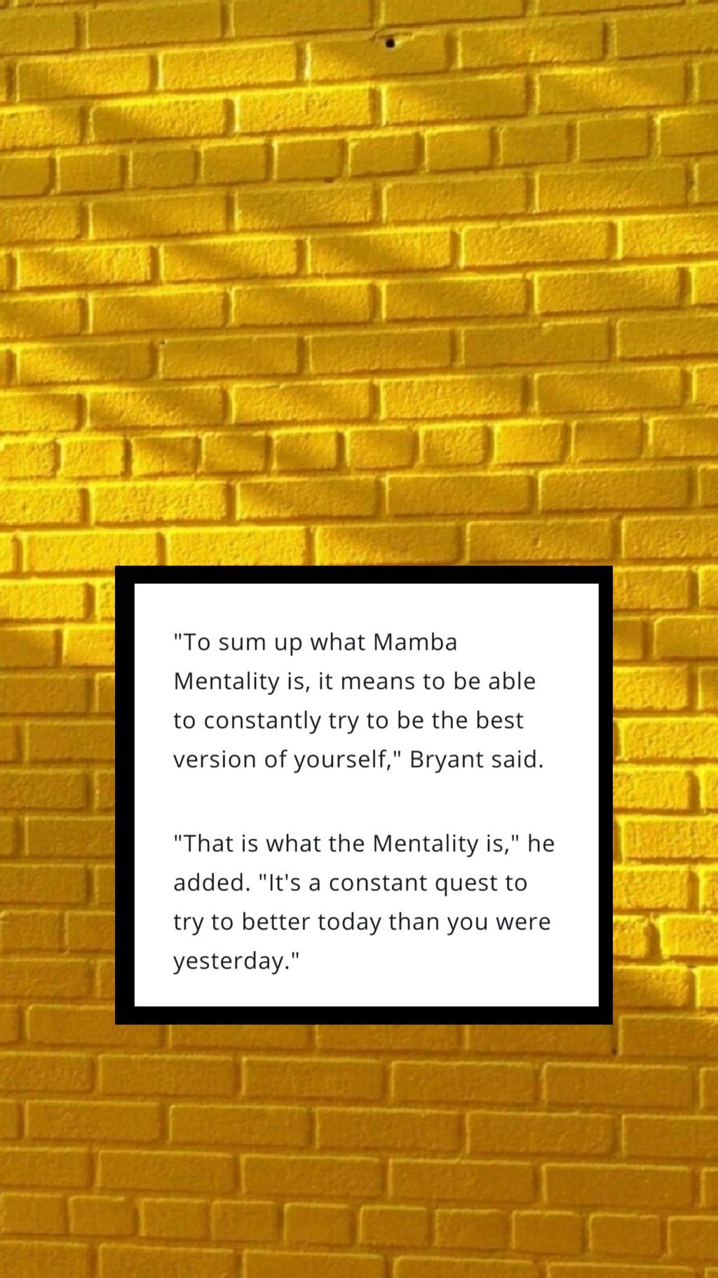 Mamba Mentality Wallpapers