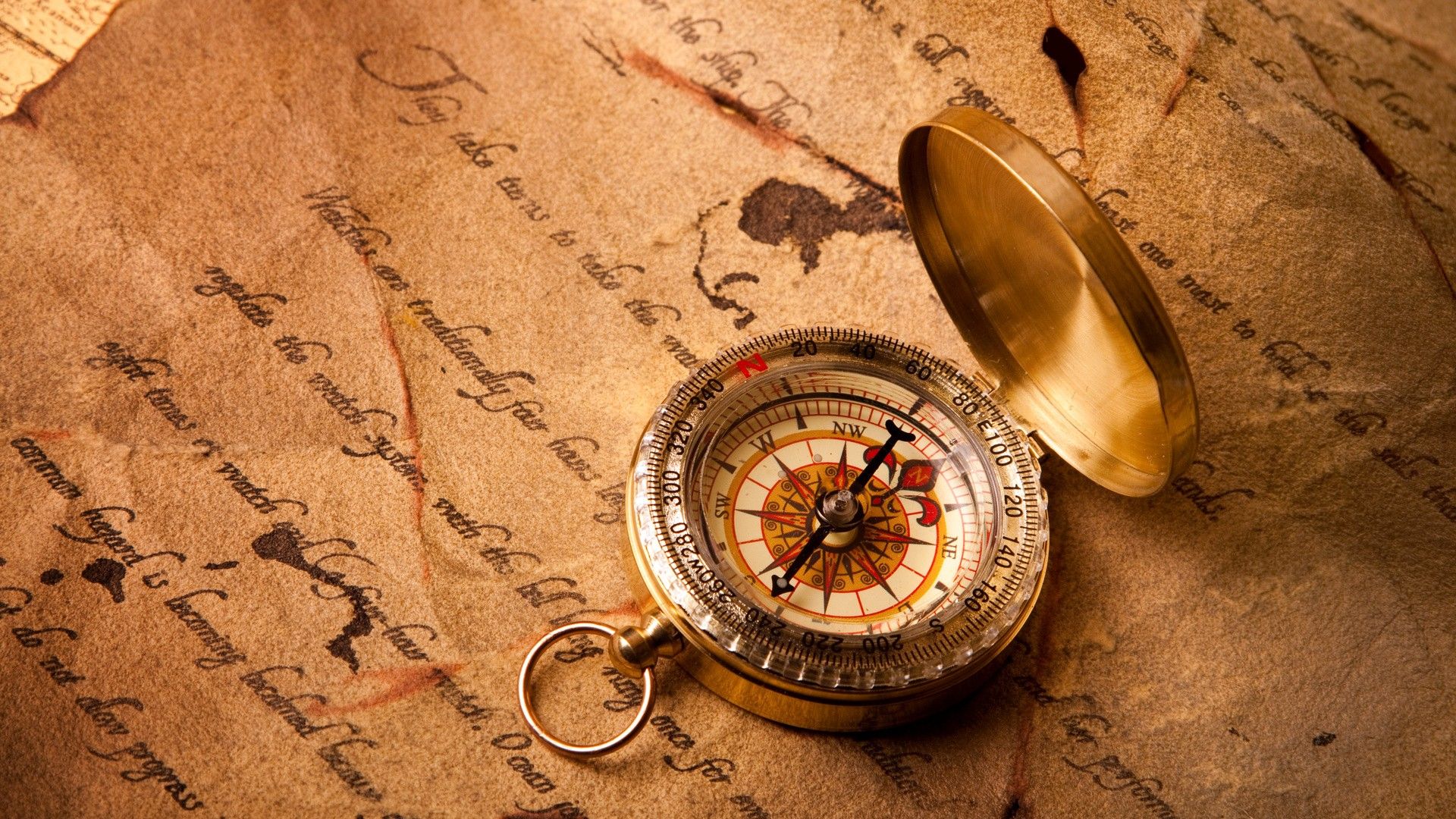 Map And Compass Photography Wallpapers