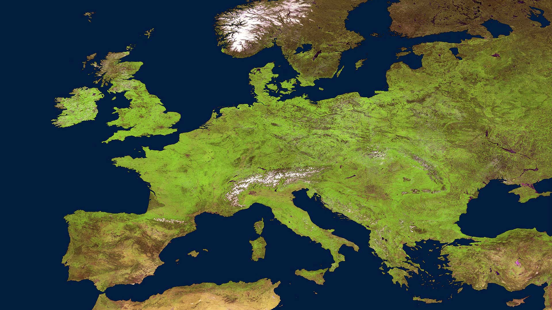 Map Of Europe Wallpapers