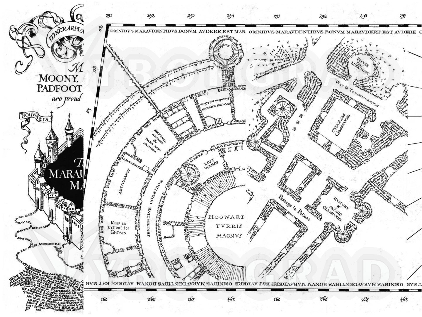 Marauders Map Svg Wallpapers