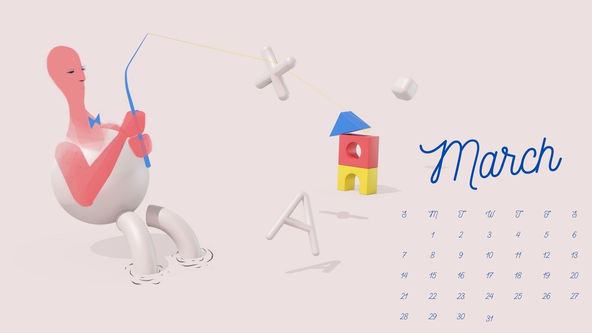 March 2021 Calendar Wallpapers