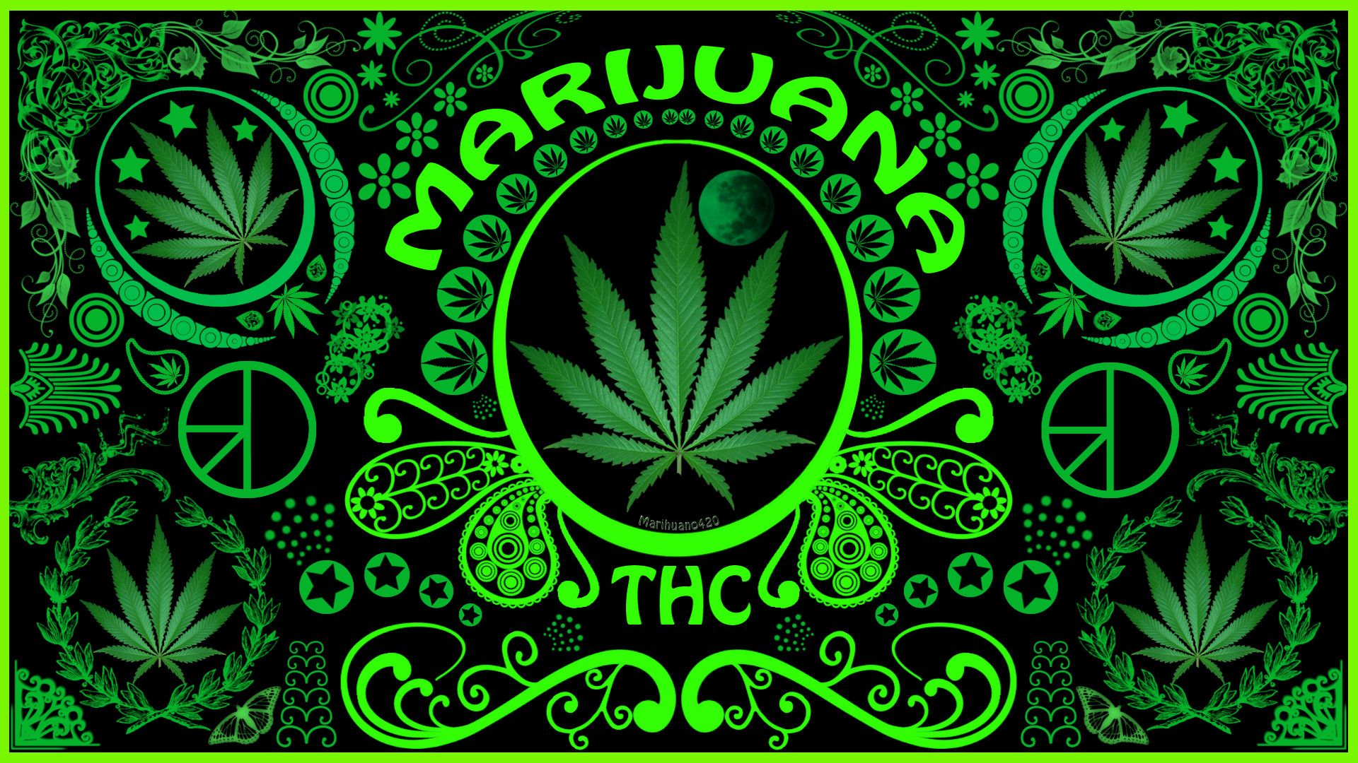 Marijuana Leaf Wallpapers