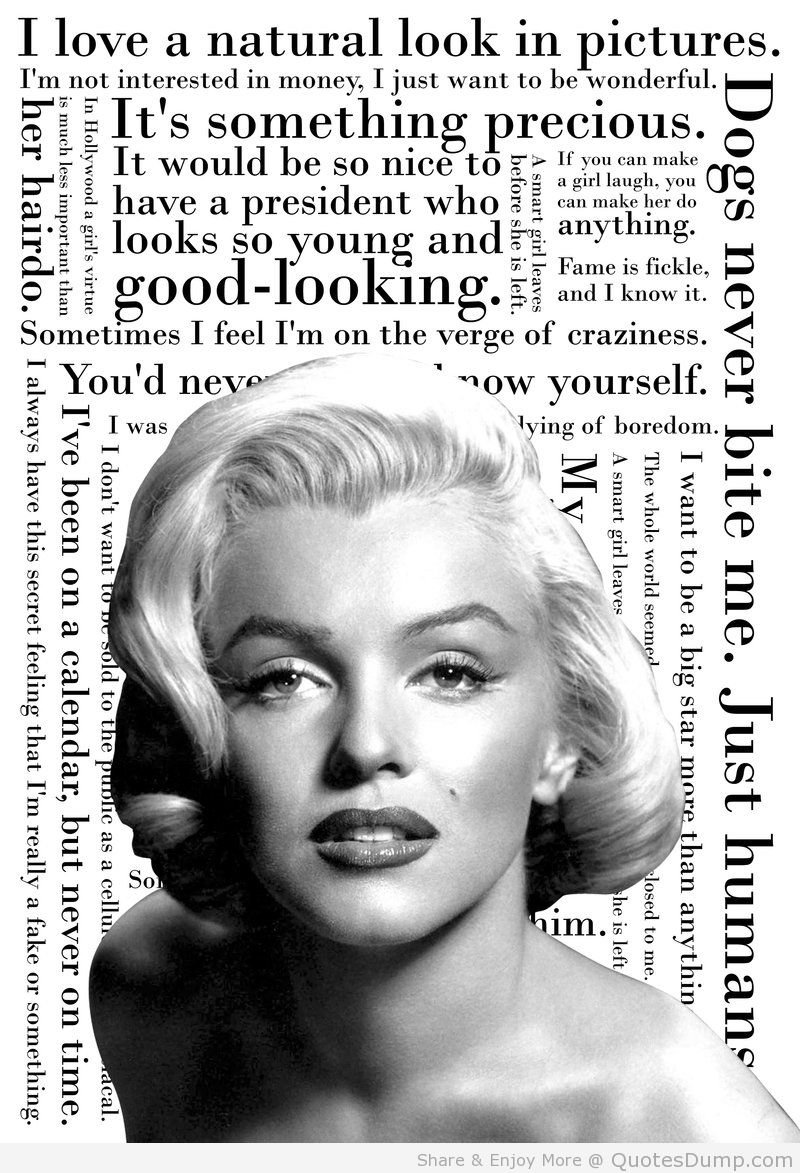Marilyn Monroe Quotes Wallpapers