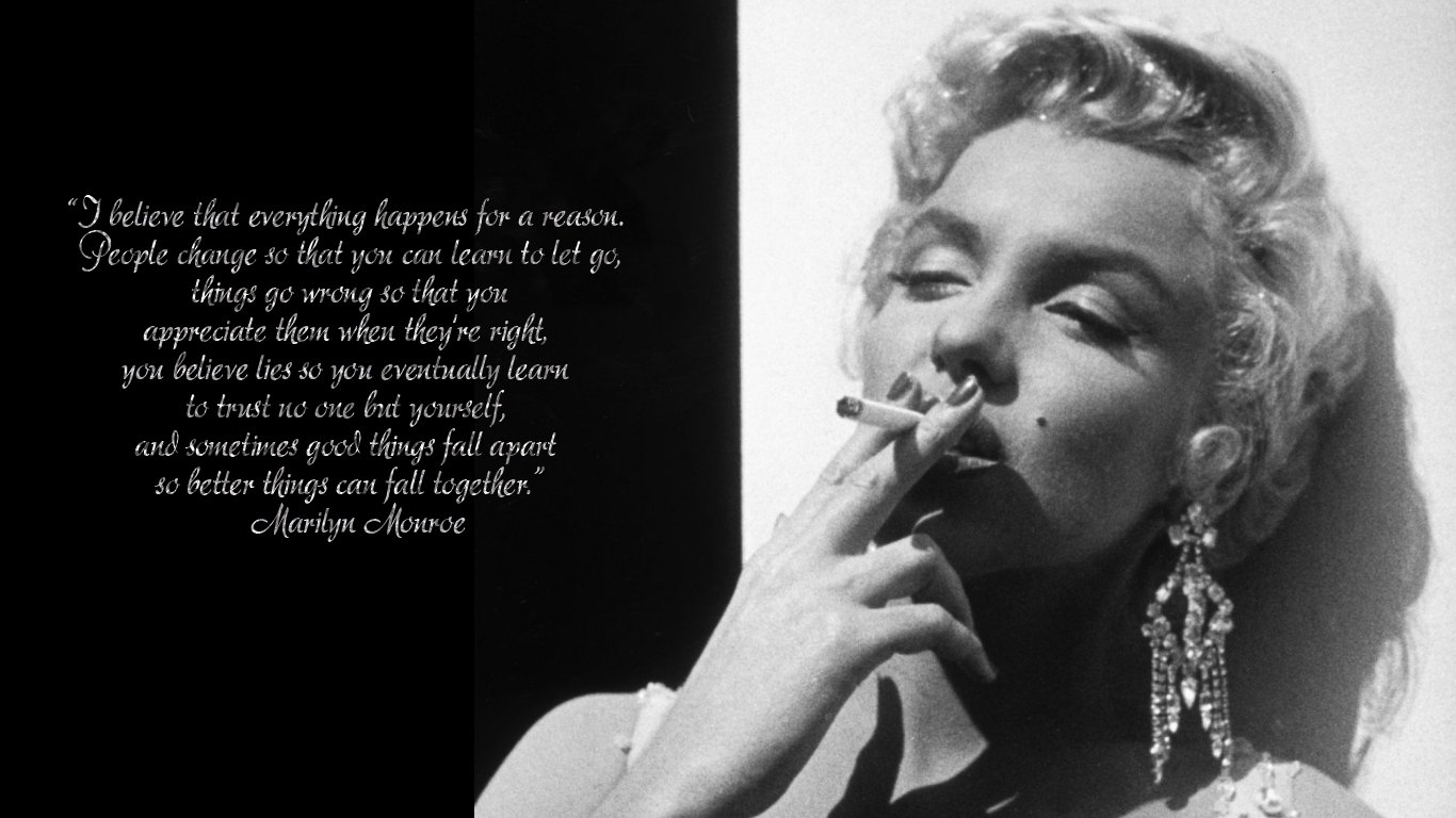 Marilyn Monroe Quotes Wallpapers