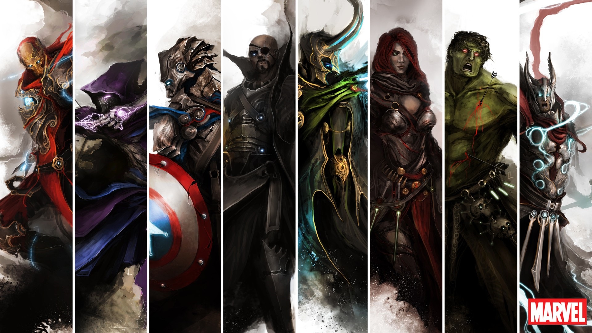 Marvel Abstracts Wallpapers