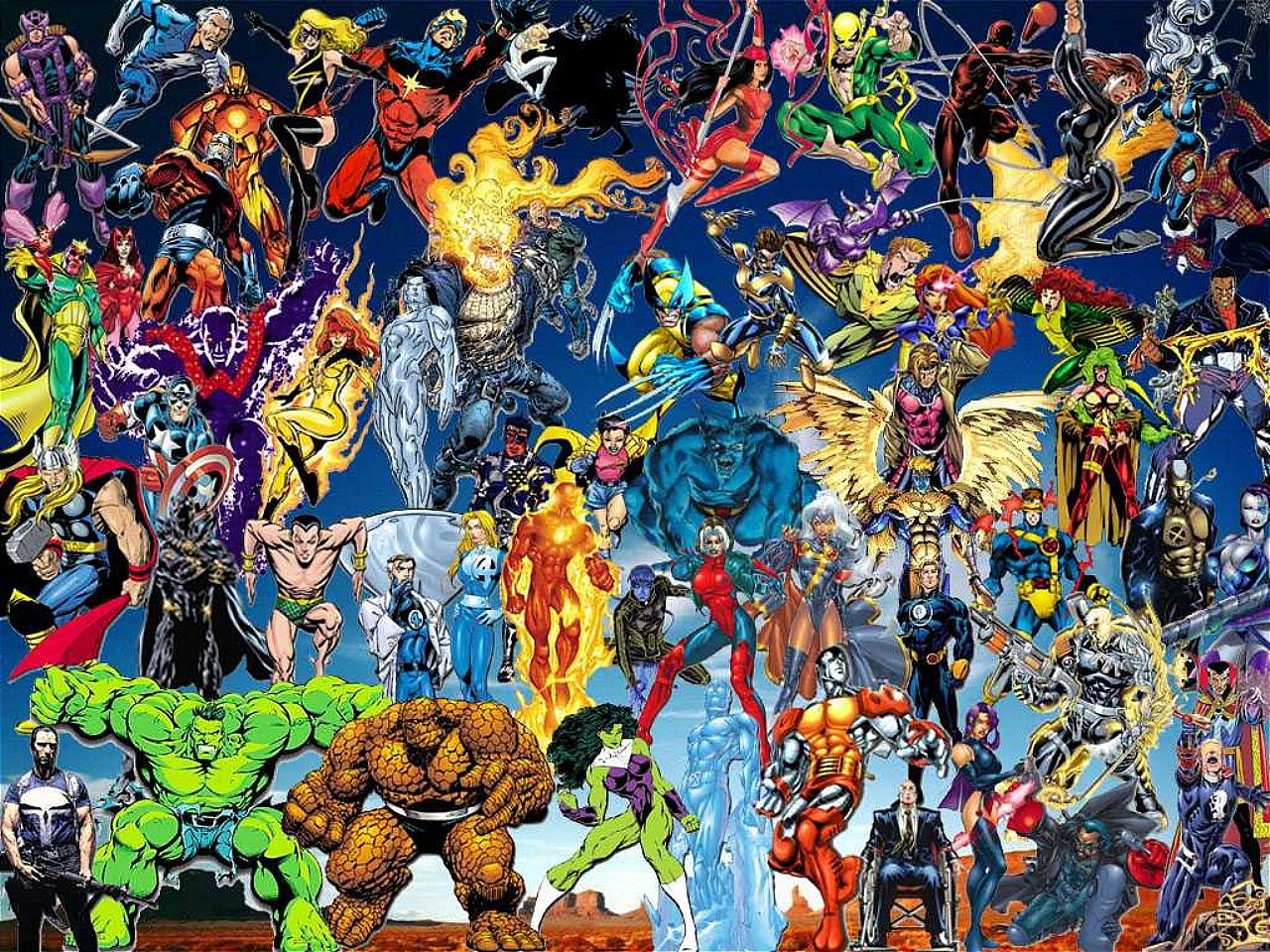 Marvel Cartoon Images Wallpapers