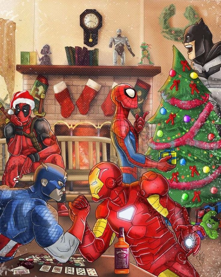 Marvel Christmas Wallpapers