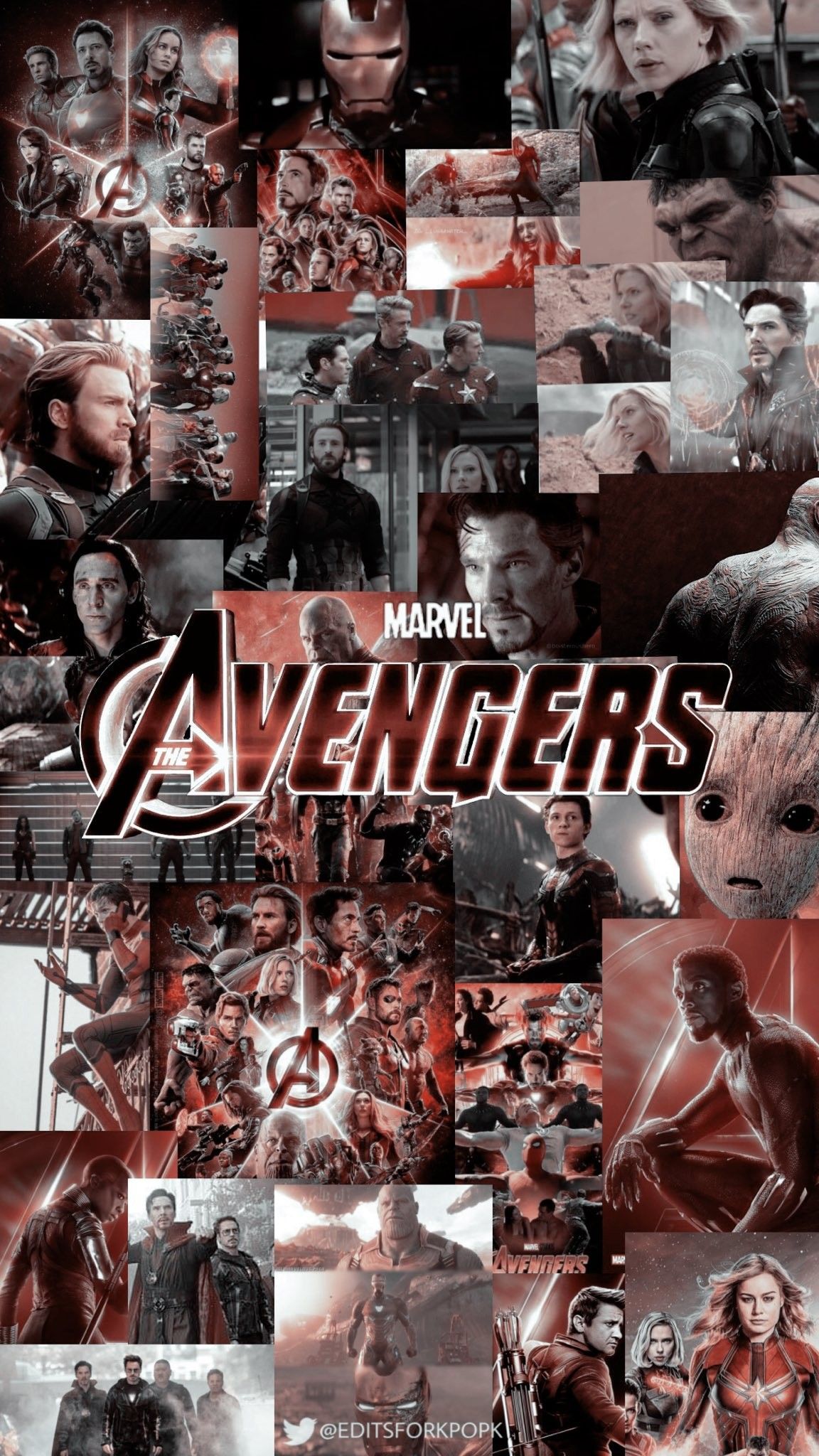 Marvel Collage Wallpapers