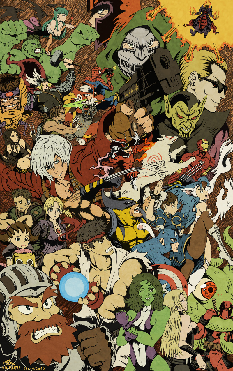 Marvel Vs Capcom Wallpapers