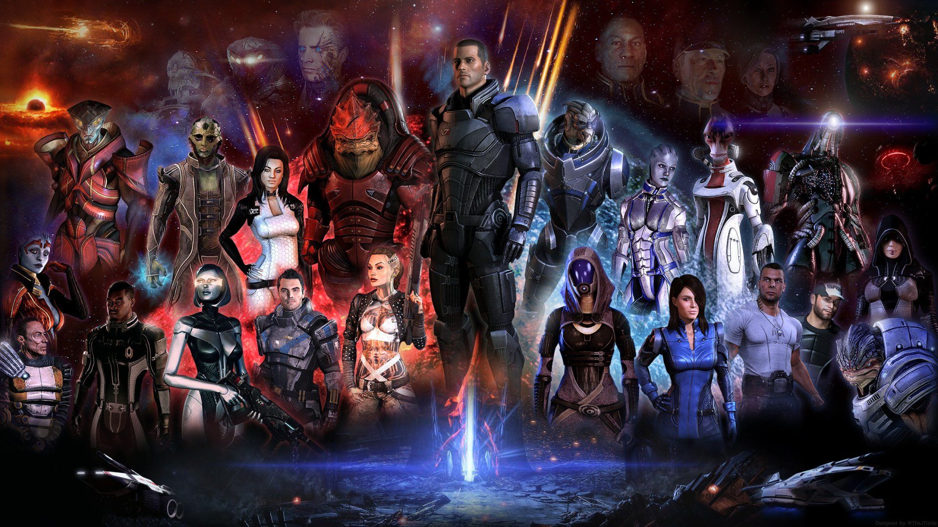 Mass Effect Shepard Wallpapers