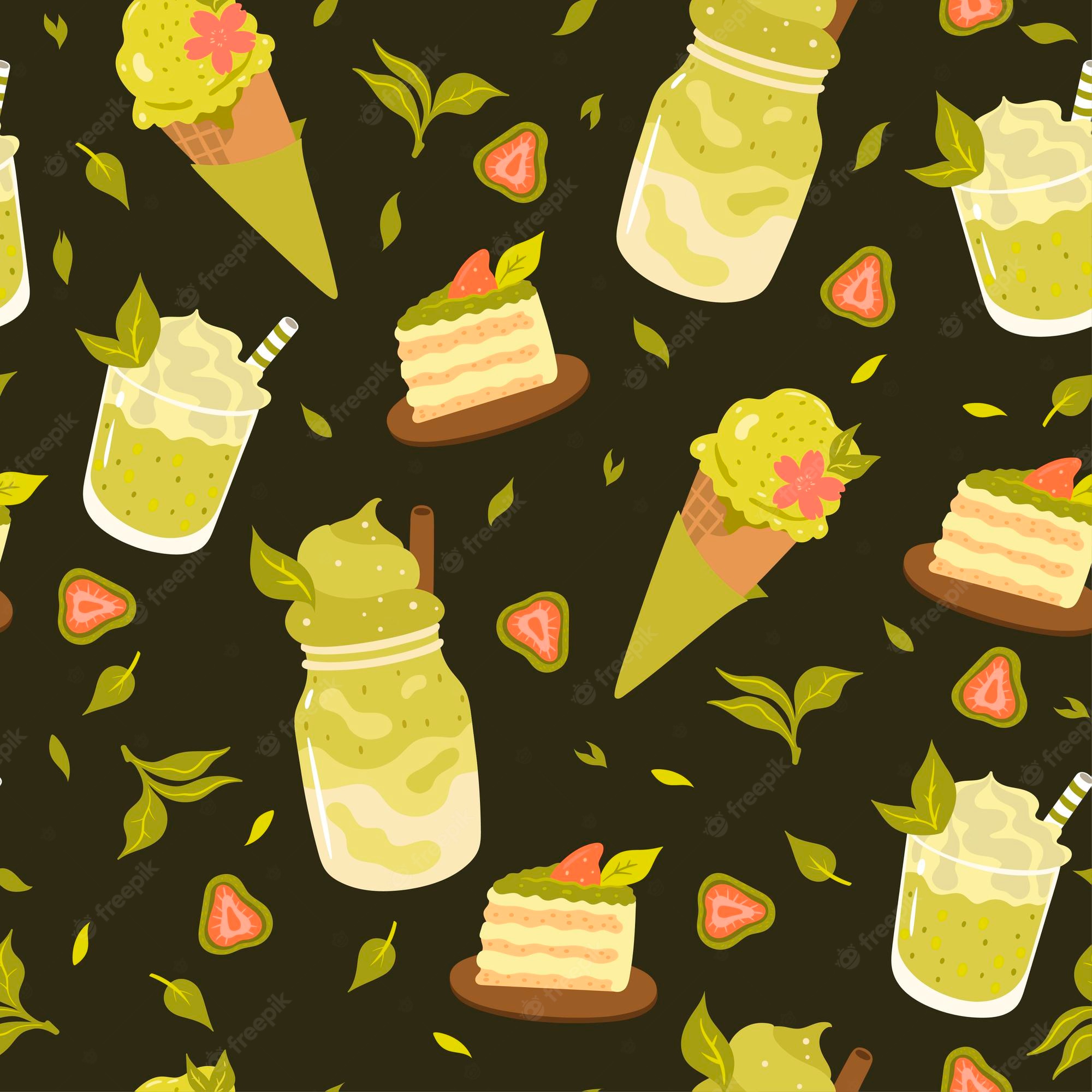 Matcha Green Wallpapers