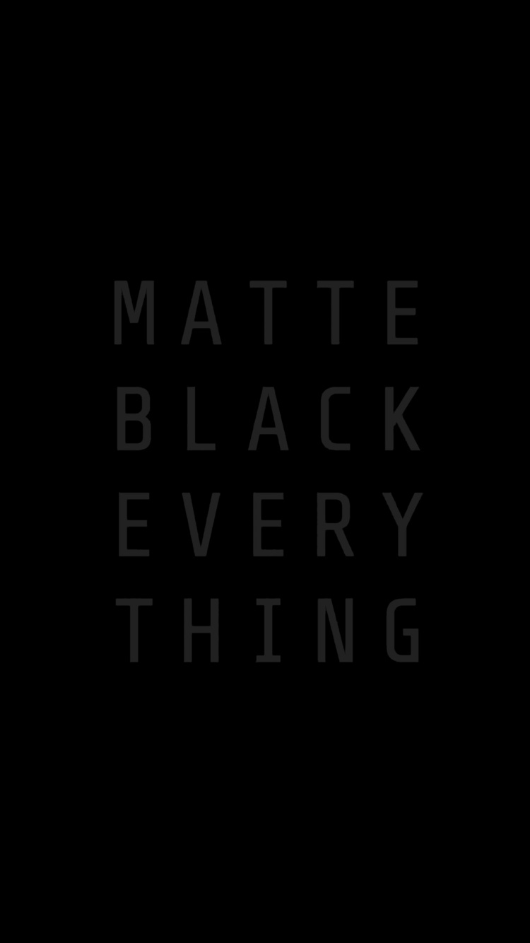 Matte Black Wallpapers