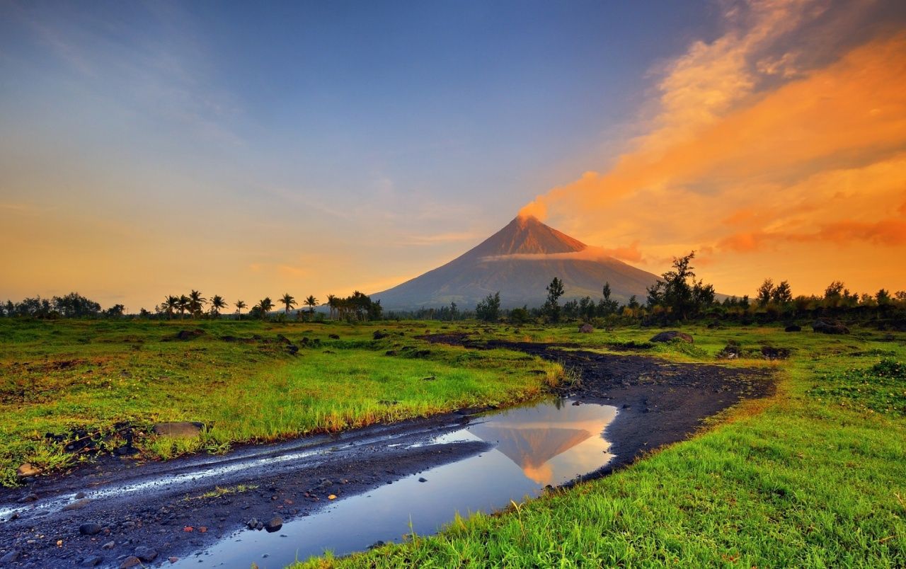 Mayon Volcano Picture Wallpapers