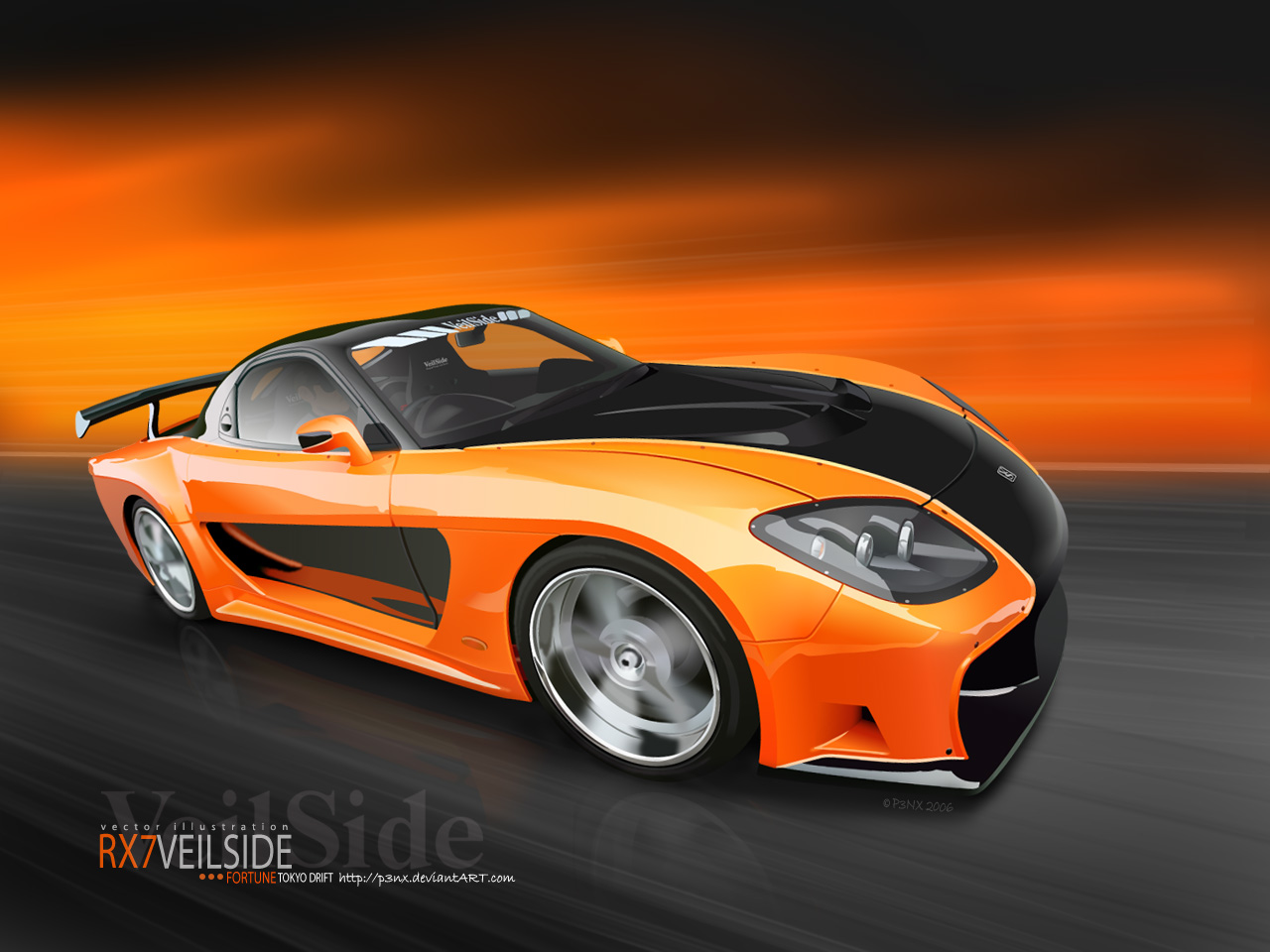 Mazda Rx7 Veilside Wallpapers