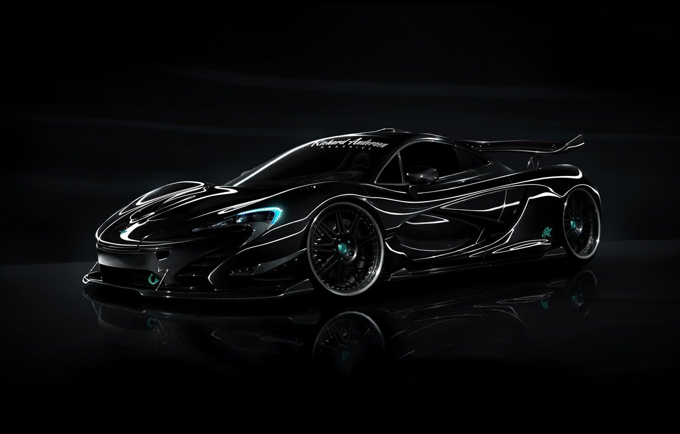 Mclaren Black Wallpapers