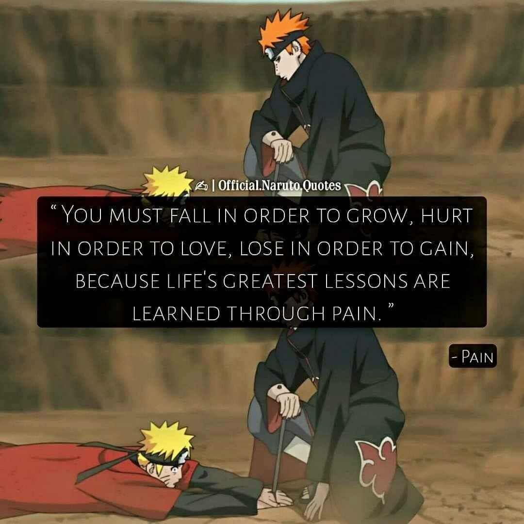 Meaningful Naruto Quotes Wallpapers