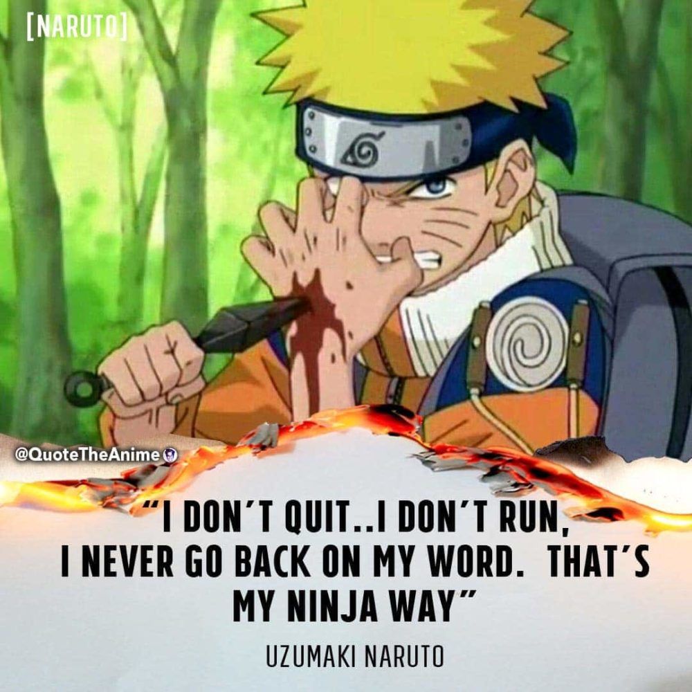 Meaningful Naruto Quotes Wallpapers