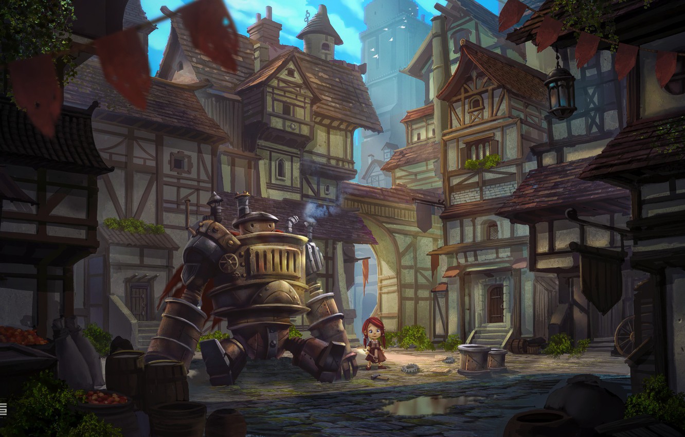 Medieval Town Wallpapers