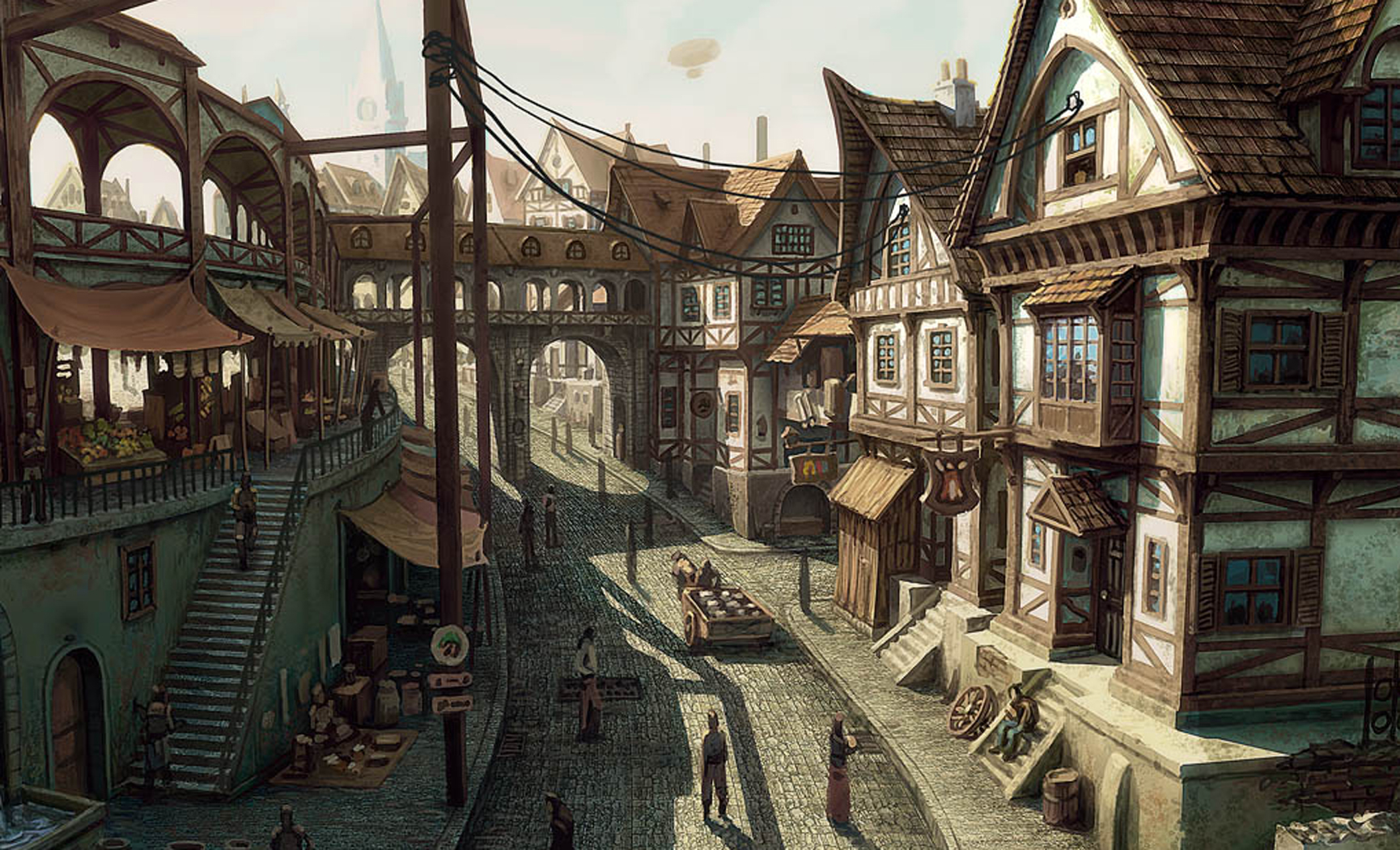 Medieval Town Wallpapers