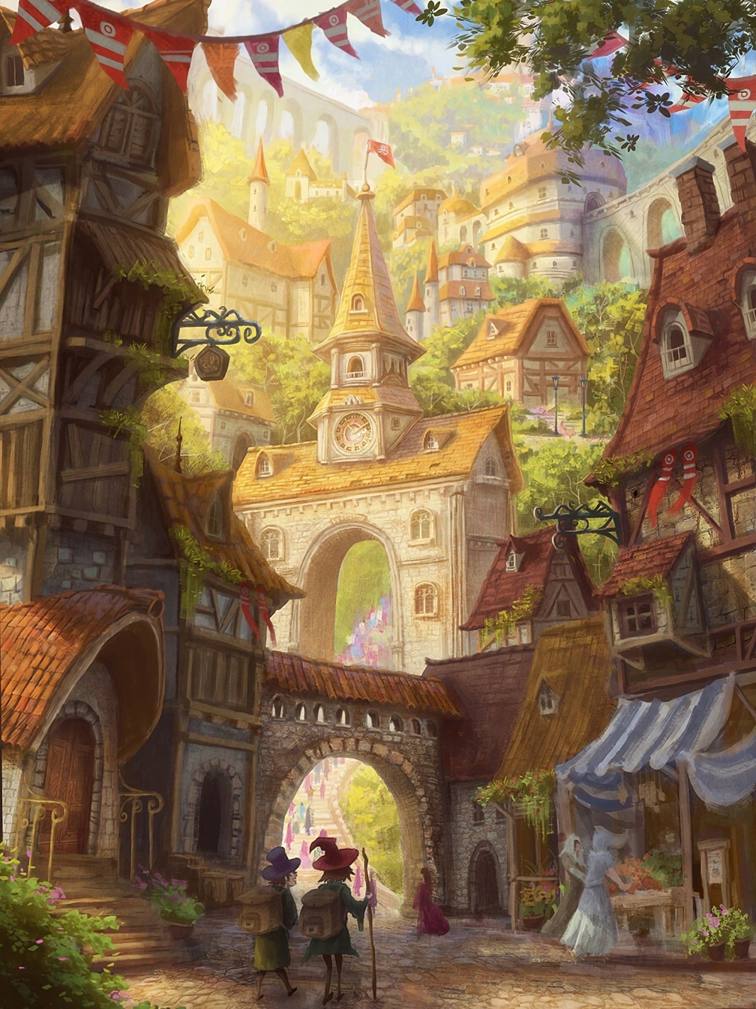 Medieval Town Wallpapers