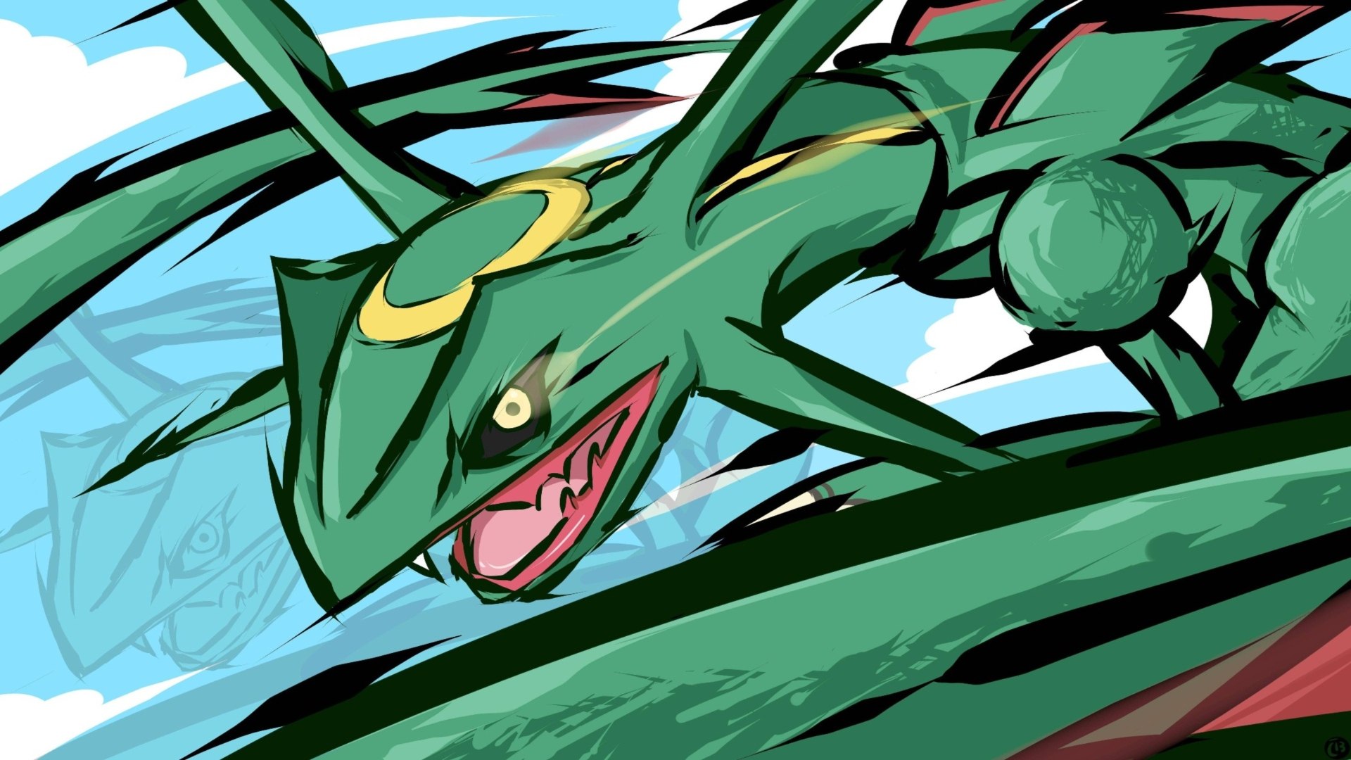 Mega Rayquaza Wallpapers