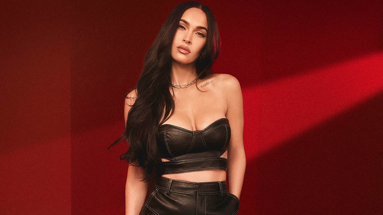 Megan Fox In Leather Wallpapers